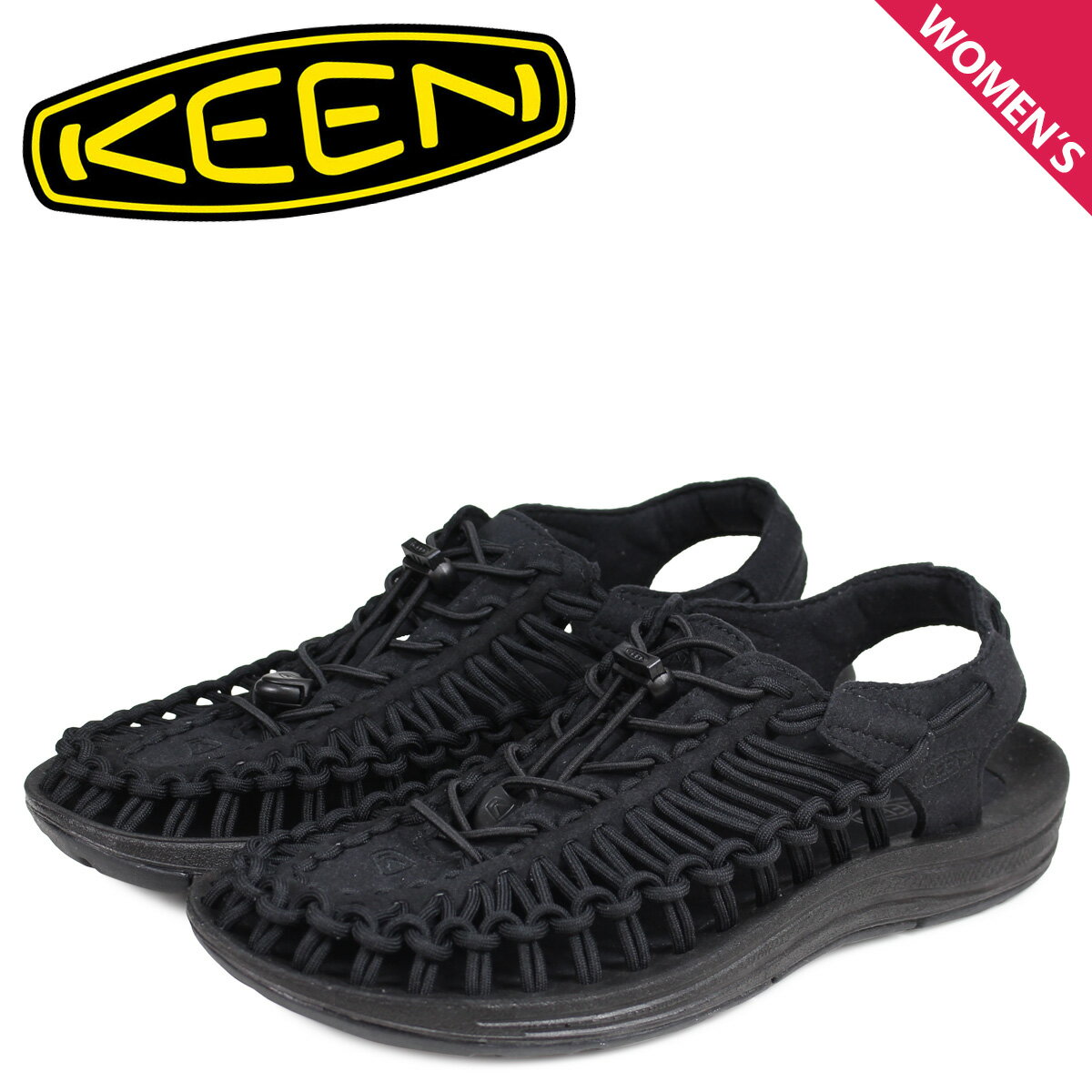 KEEN キーン ユニーク サンダル スポーツサンダル レディース UNEEK ブラック 黒 1014099