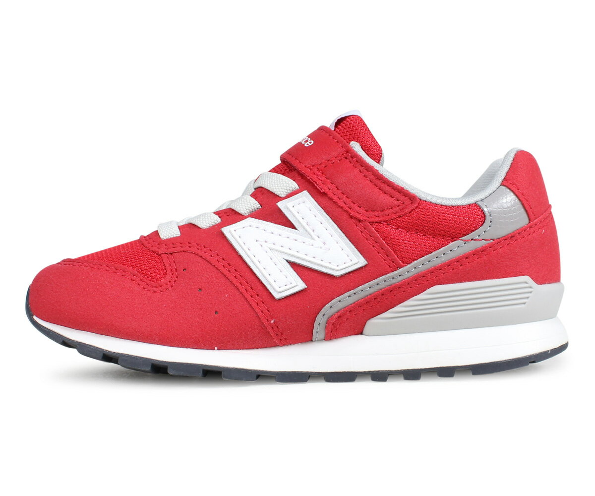 ニューバランス new balance 996 スニーカー レディース キッズ レッド YV996CRD