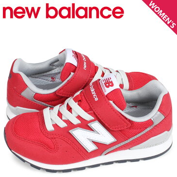 ニューバランス new balance 996 スニーカー レディース キッズ レッド YV996CRD