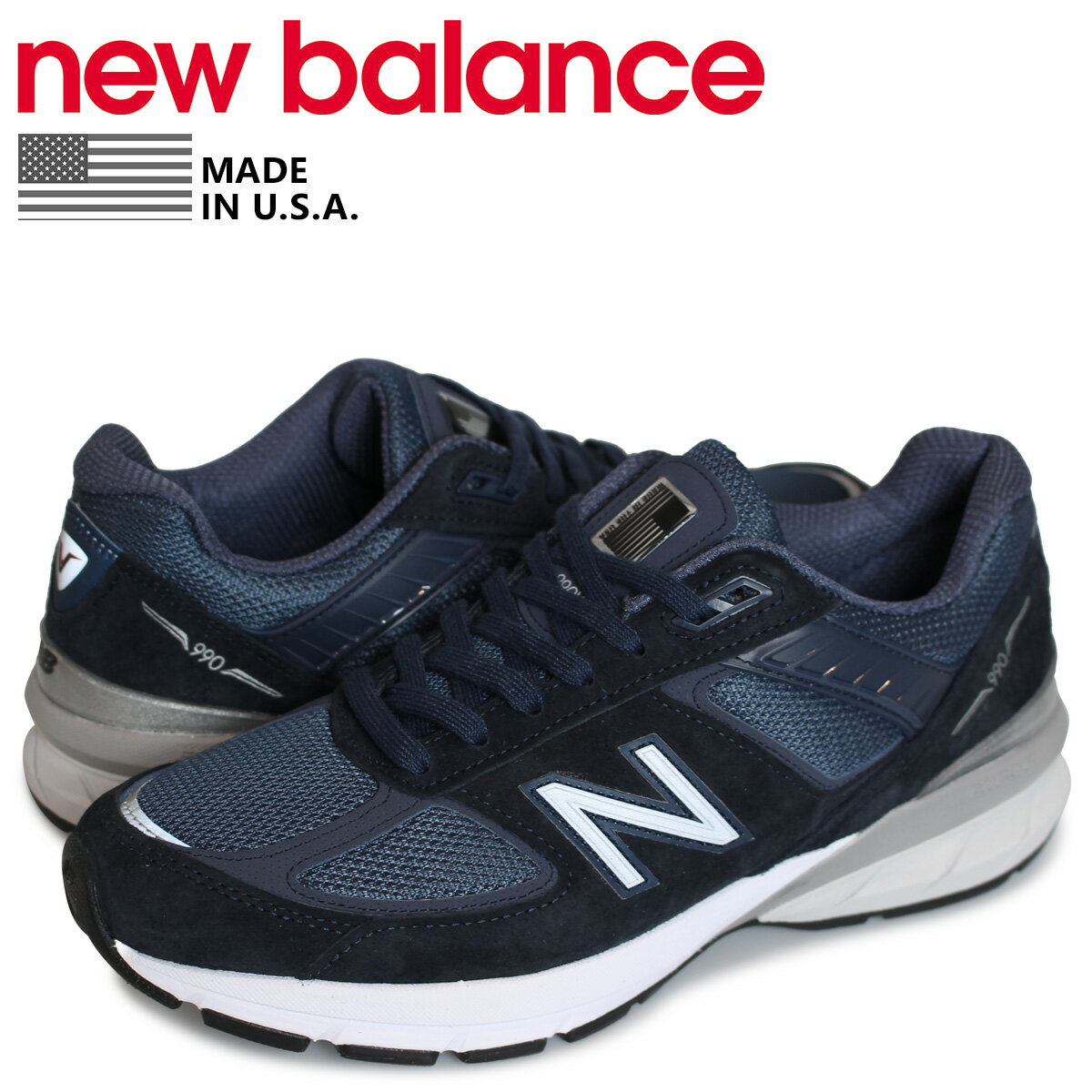 ニューバランス new balance 990 スニーカー メンズ Dワイズ M