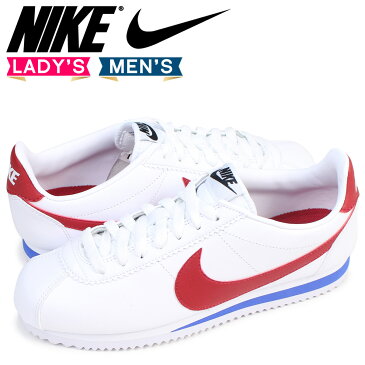 【最大2000円OFFクーポン】 NIKE WMNS CLASSIC CORTEZ LEATHER ナイキ コルテッツ クラシック スニーカー レディース メンズ ホワイト 807471-103