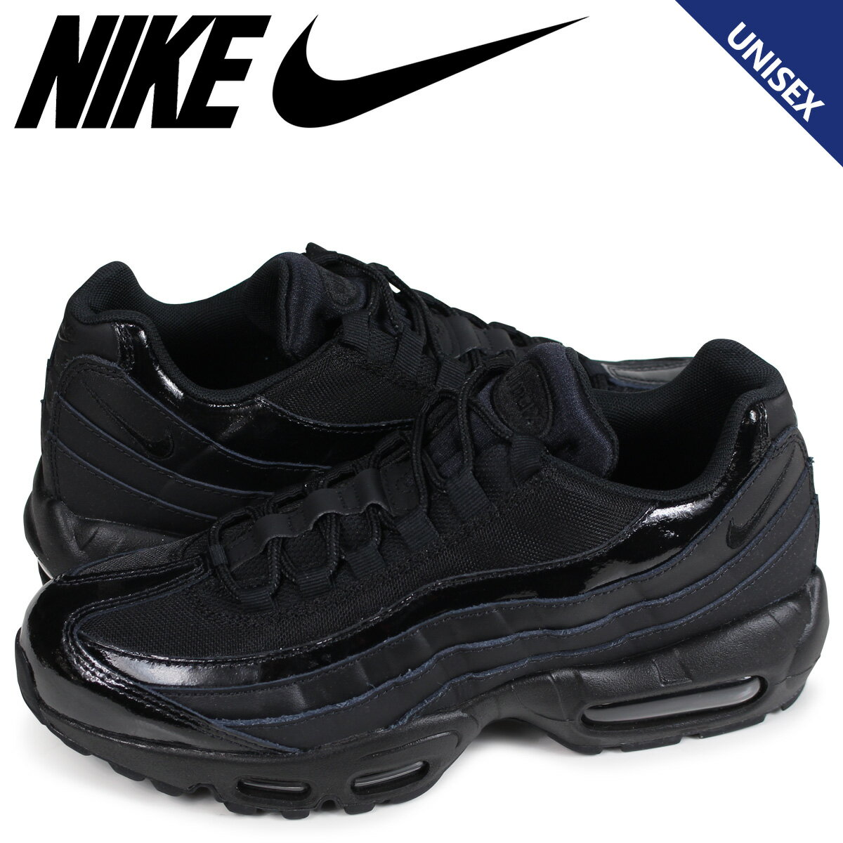 【クーポンで最大1000円OFF！5/16 10:59まで】 NIKE WMNS AIR MAX 95 ナイキ エアマックス95 スニーカー レディース メンズ ブラック 黒 307960-010