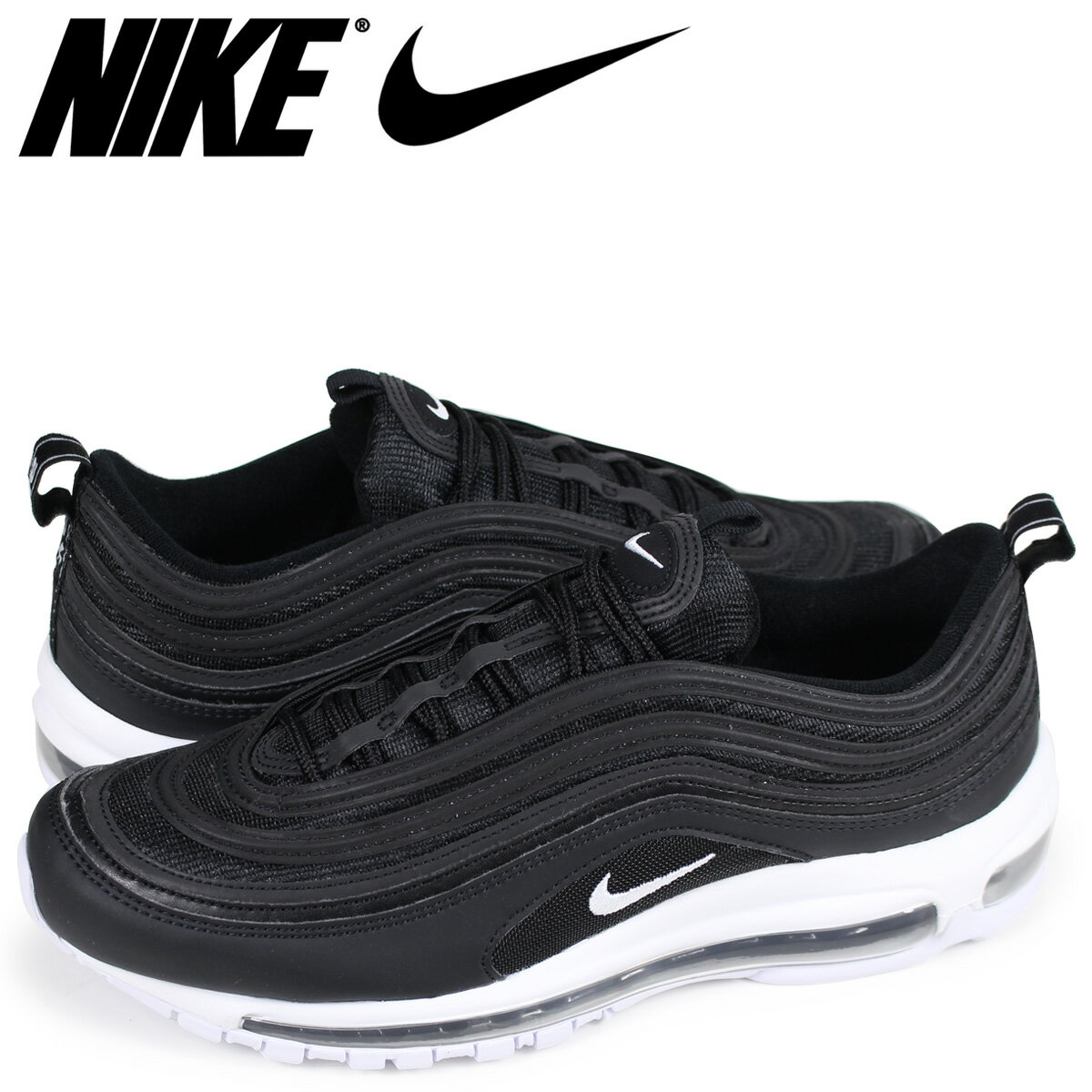 【最大1000円OFFクーポン配布中】 NIKE AIR MAX 97 ナイキ エアマックス97 スニーカー メンズ ブラック 921826-001