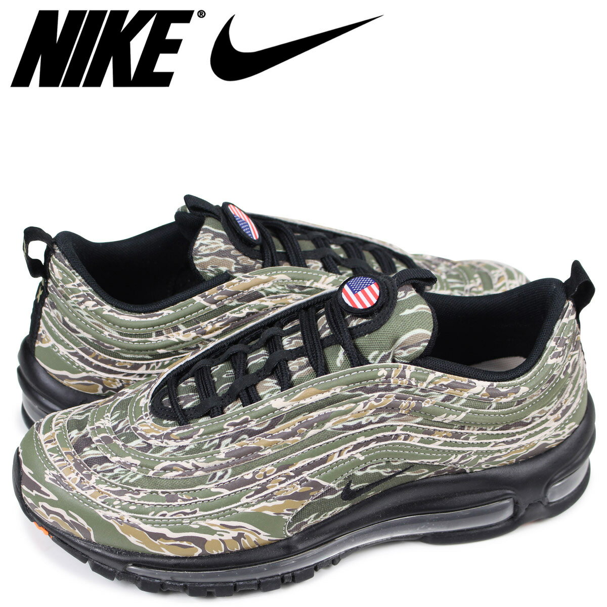 NIKE AIR MAX 97 QS COUNTRY CAMO PACK ナイキ エアマックス97 スニーカー メンズ AJ2614-205 カモ