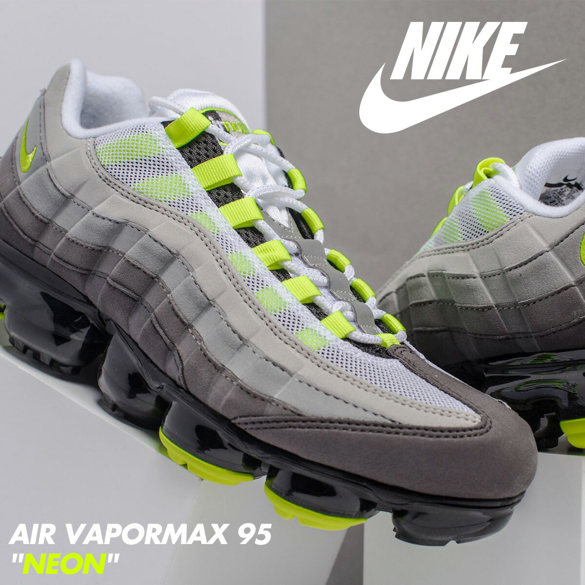 NIKE AIR VAPORMAX 95 NEON ナイキ エア ヴェイパーマックス95 スニーカー メンズ ネオン イエロー AJ7292-001