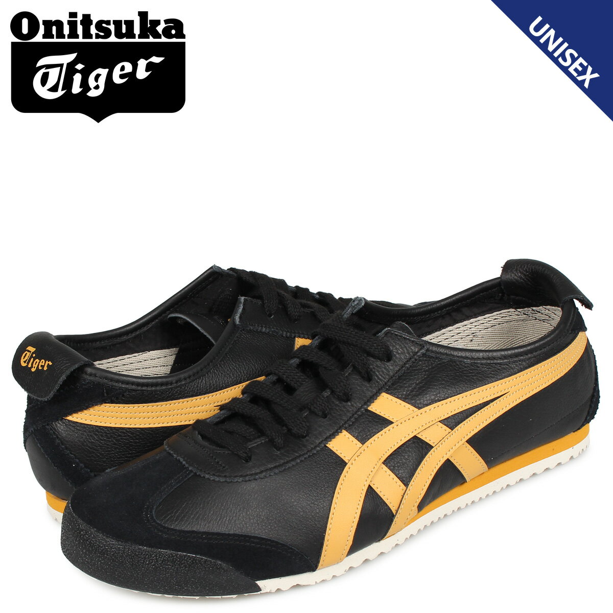 【最大1000円OFFクーポン】 オニツカタイガー Onitsuka Tiger メキシコ 66 スニーカー メンズ レディース MEXICO 66 ブラック 黒 1183A201-001