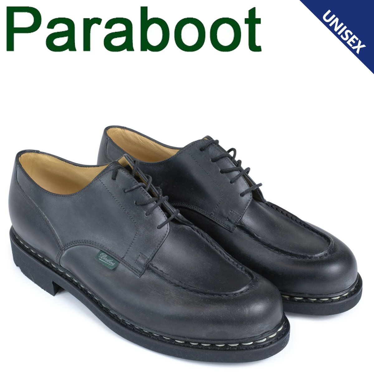  パラブーツ PARABOOT シャンボード CHAMBORD シューズ チロリアンシューズ 710709 メンズ レディース ブラック