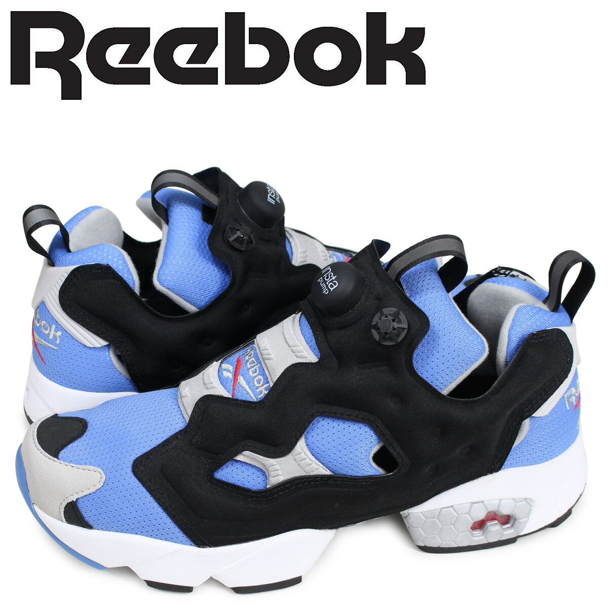 【クーポンで最大1000円OFF！5/16 10:59まで】 リーボック Reebok インスタ ポンプフューリー スニーカー メンズ INSTAPUMP FURY OG ブルー M48756