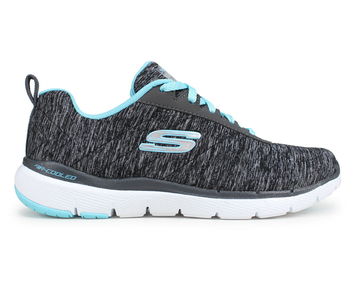 スケッチャーズ SKECHERS スニーカー レディース フレックス アピール FLEX APPEAL 3.0 INSIDERS ブラック 黒 13067