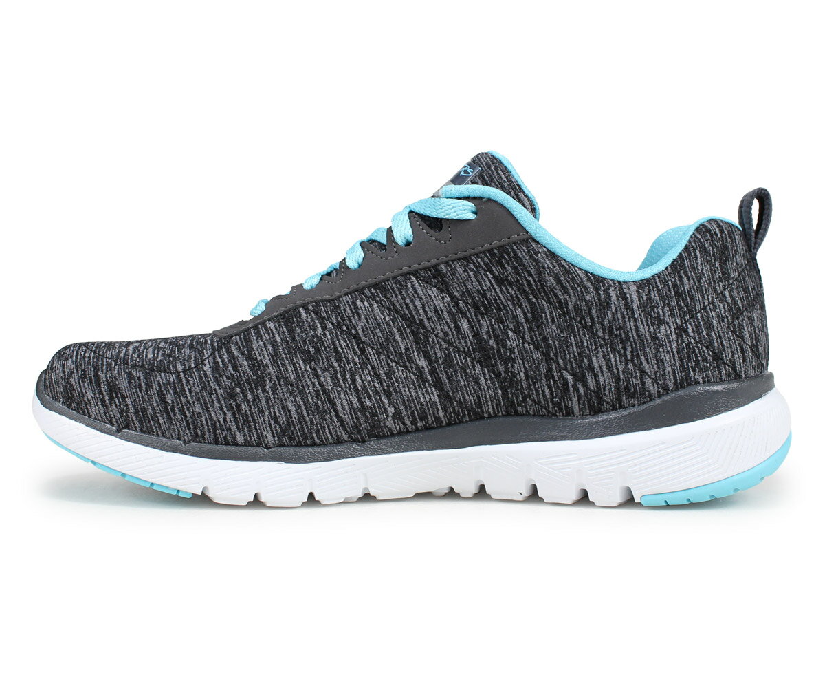 スケッチャーズ SKECHERS スニーカー レディース フレックス アピール FLEX APPEAL 3.0 INSIDERS ブラック 黒 13067