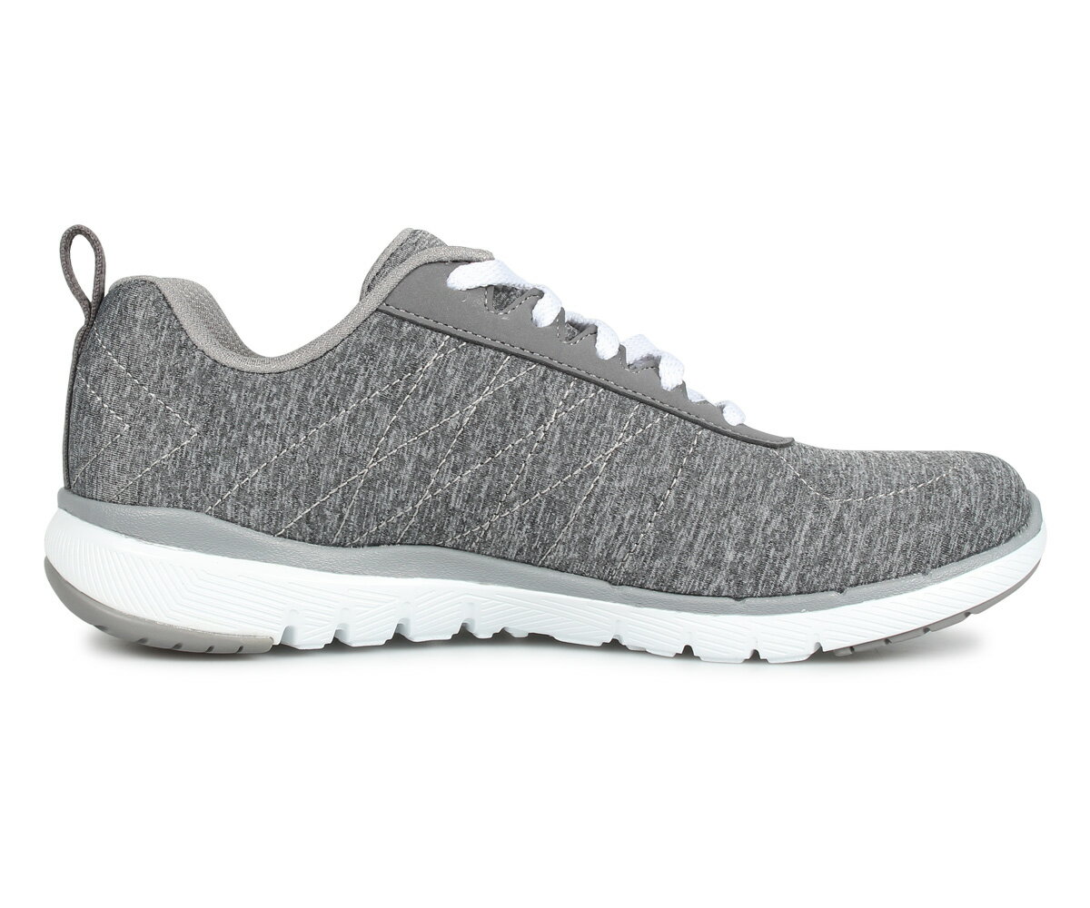 スケッチャーズ SKECHERS スニーカー レディース フレックスアピール 3.0 FLEXAPPEAL 3.0 INSIDERS グレー 13067