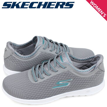 【最大2000円OFFクーポン】 スケッチャーズ SKECHERS ゴーウォーク スニーカー レディース GO WALK LITE IMPULSE グレー 15103