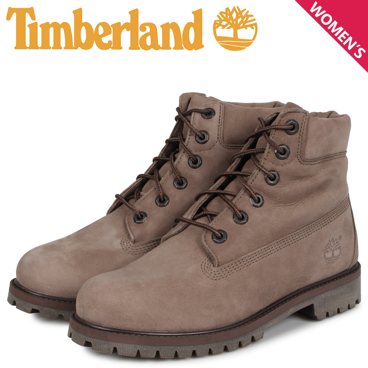 【 最大1000円OFFクーポン 】 ティンバーランド Timberland ブーツ レディース 6インチ プレミアム JUNIOR 6INCH PREMIUM WATERPROOF BOOT オリーブ A294H