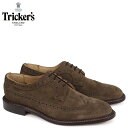 【クーポンで最大1000円OFF！5/1 10:59まで】 トリッカーズ Trickers ウイングチップ シューズ RICHARD 5ワイズ メンズ ブラウン 5164