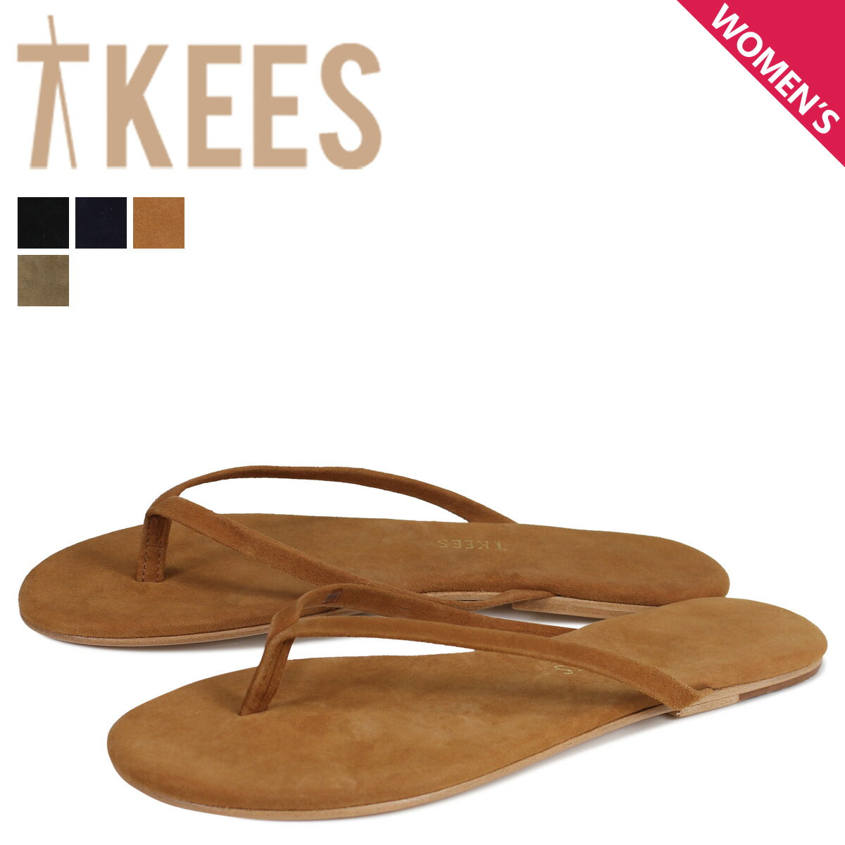 Tkees ティキーズ リリースエード サンダル ビーチサンダル レディース スエード LILY SUEDE