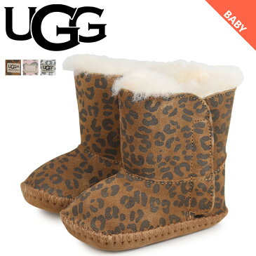 UGG アグ ムートンブーツ ベビー キッズ カシー INFANTS CASSIE LEOPARD 1001781 シープスキン レオパード ベビー靴