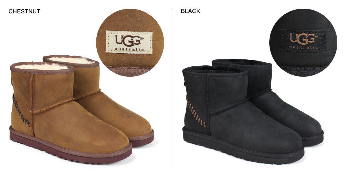 【最大2000円OFFクーポン】 UGG アグ ムートンブーツ メンズ クラシック ミニ MENS CLASSIC MINI DECO 1003945