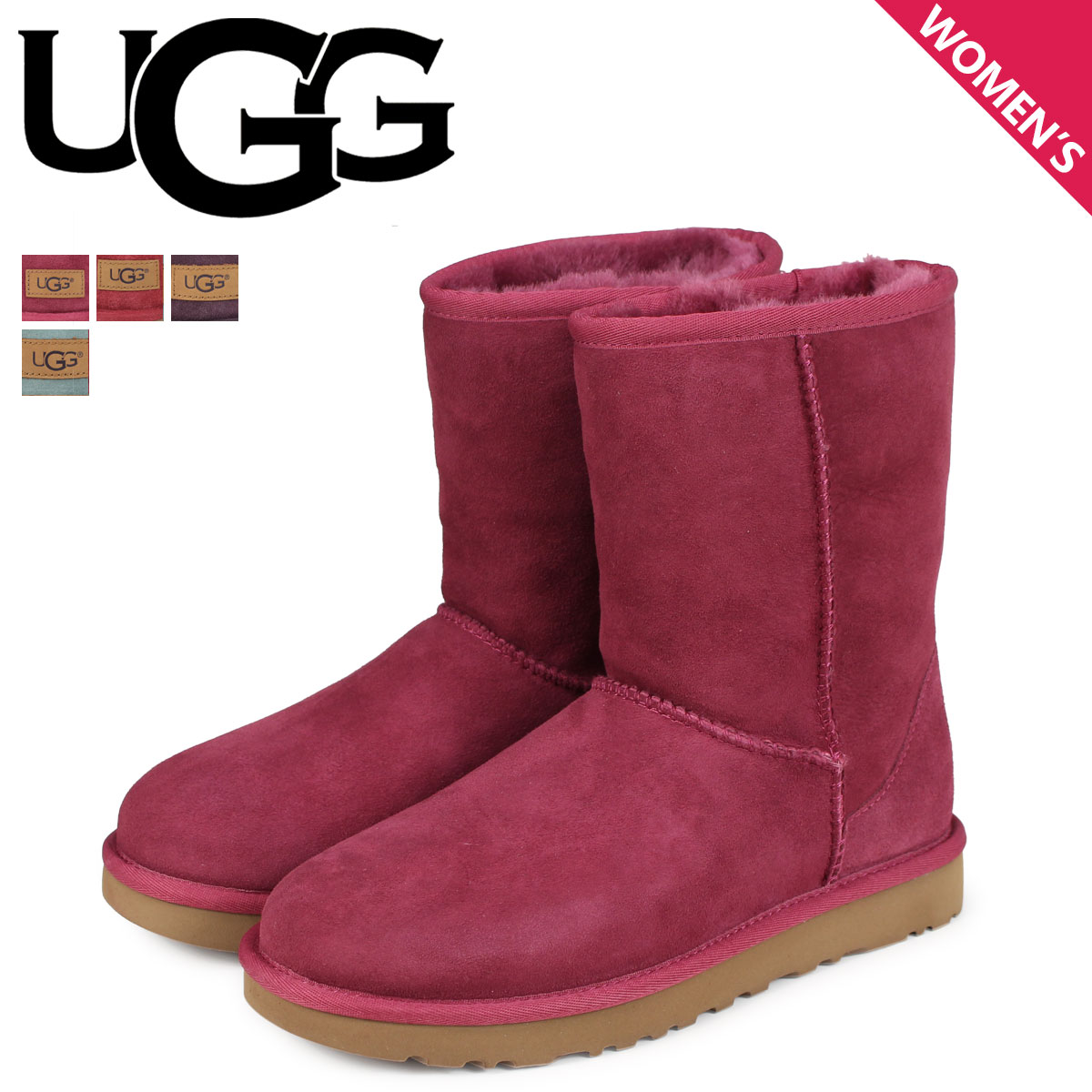 UGG アグ ムートンブーツ クラシック ショート 2 WOMENS CLASSIC SHORT II 1016223 レディース