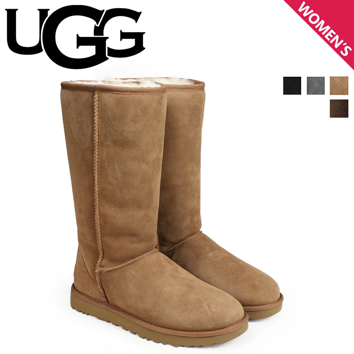 【クーポンで最大1000円OFF！5/16 10:59まで】 UGG アグ ムートンブーツ クラシック トール CLASSIC TALL II BOOT 1016224 レディース