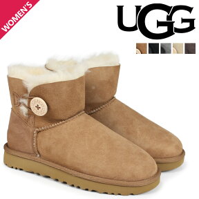 UGG アグ ムートンブーツ ベイリーボタン 2 ミニ レディース WOMENS MINI BAILEY BUTTON II 3352 1016422