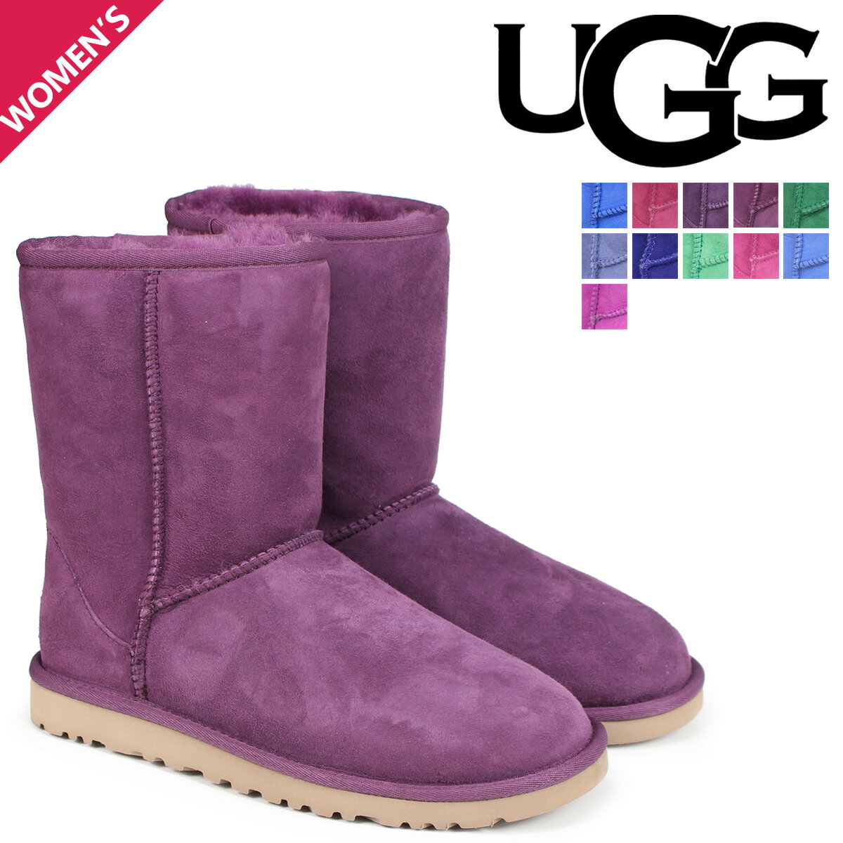 UGG AO [gu[c NVbN V[g 2 WOMENS CLASSIC SHORT II 5825 1016223 fB[X