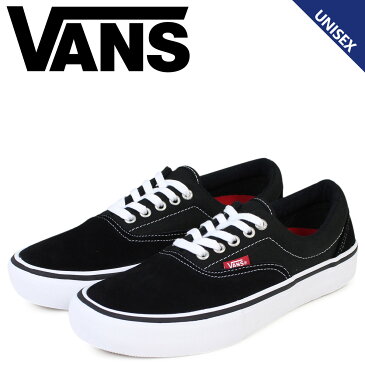 【最大2000円OFFクーポン】 VANS ヴァンズ ERA PRO スリッポン スニーカー エラ プロ レディース メンズ バンズ ブラック 黒 VN000VFB9X1