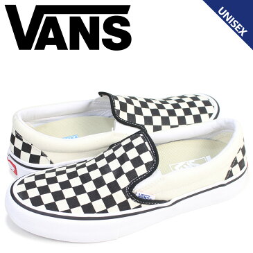 【最大2000円OFFクーポン】 VANS ヴァンズ スリッポン スニーカー メンズ レディース バンズ SLIP ON PRO VN0A347VAPK 靴 チェック