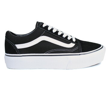 【最大1000円OFFクーポン】 VANS ヴァンズ オールドスクール スニーカー メンズ レディース バンズ 厚底 OLD SKOOL PLATFORM ブラック 黒 VN0A3B3UY28