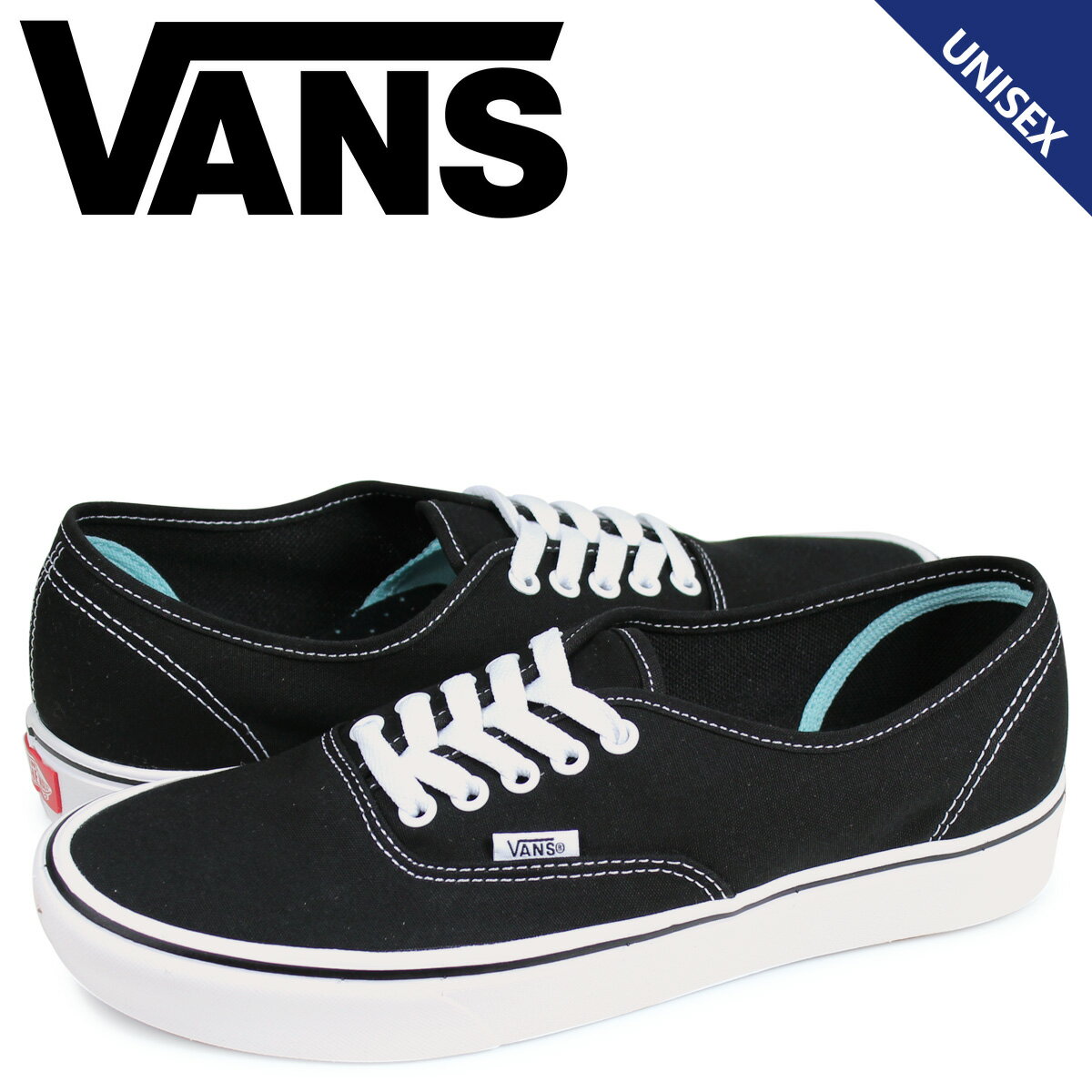 【最大1000円OFFクーポン】 VANS ヴァンズ オーセンティック スニーカー メンズ レディース バンズ COMFYCUSH AUTHENTIC ブラック 黒 VN0A3WM7VNE