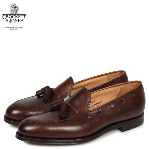 【最大2000円OFFクーポン】 クロケット&ジョーンズ CROCKETT&JONES キャベンディッシュ 2 ローファー タッセルローファー シューズ メンズ CAVENDISH 2 Eワイズ ダーク ブラウン