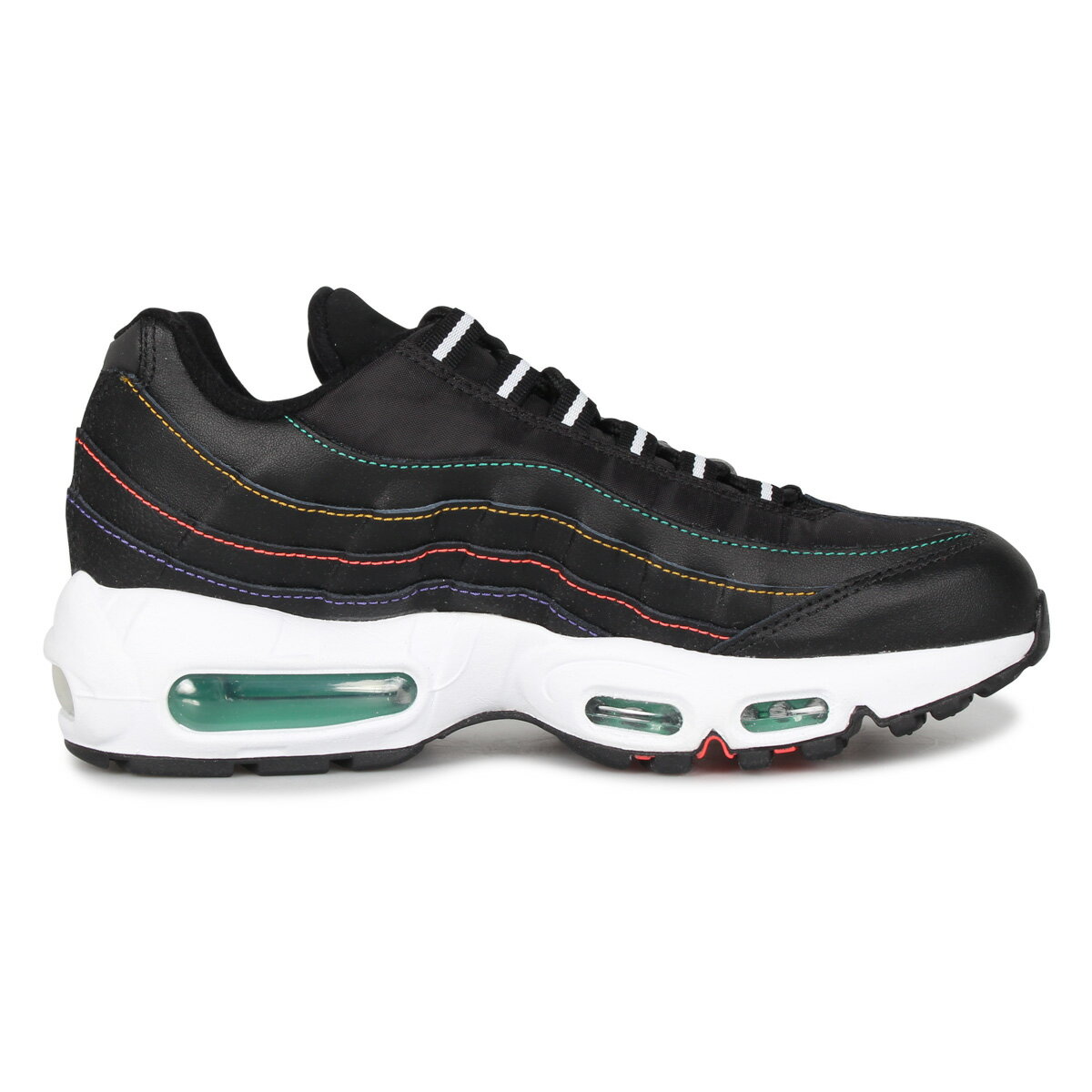 【最大1000円OFFクーポン配布中】 NIKE WMNS AIR MAX 95 ナイキ エアマックス95 スニーカー メンズ レディース ブラック 黒 CI1900-023