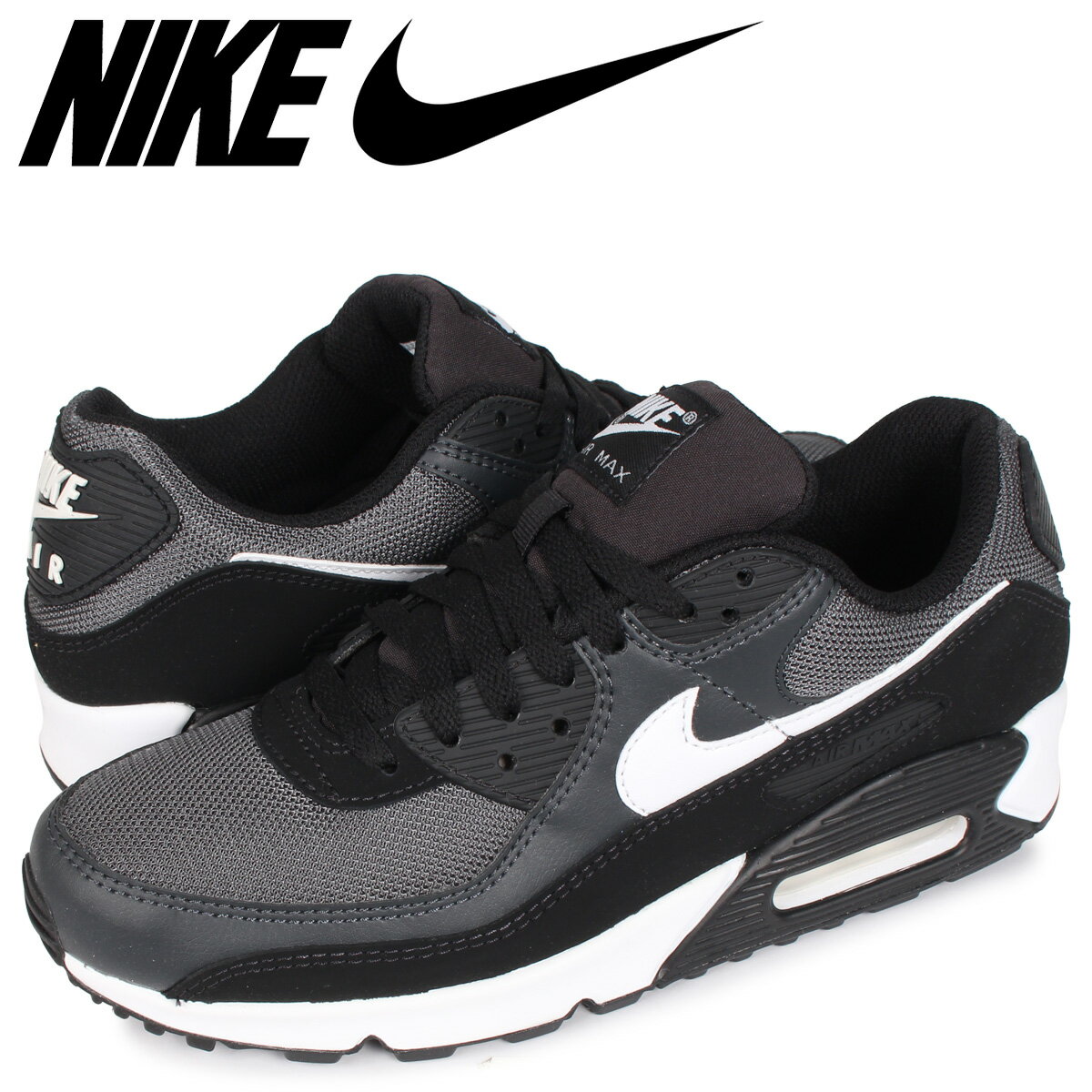 ナイキ レザースニーカー メンズ 【クーポンで最大1000円OFF！5/16 10:59まで】 NIKE AIR MAX 90 ナイキ エアマックス90 スニーカー メンズ グレー CN8490-002