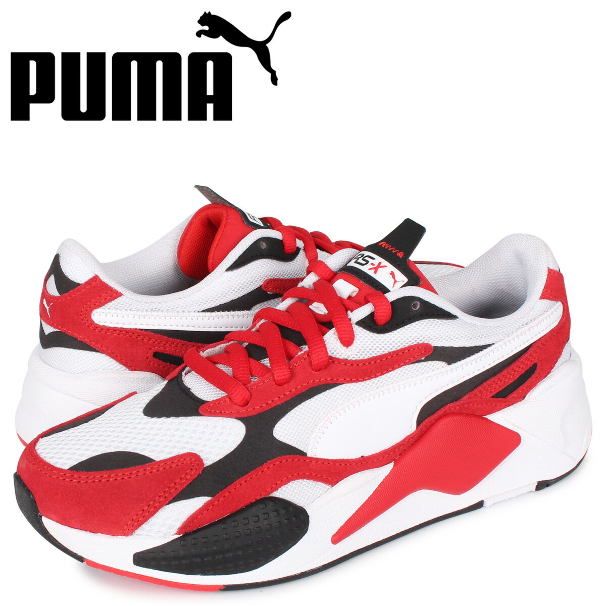 PUMA プーマ スーパー スニーカー メンズ RS-X3 SUPER レッド 372884-01