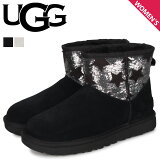 ڥݥǺ1000OFF5/1 10:59ޤǡ UGG  ࡼȥ֡ 饷å ߥ   ǥ CLASSIC MINI SEQUIN STARS ֥å 졼  1109441