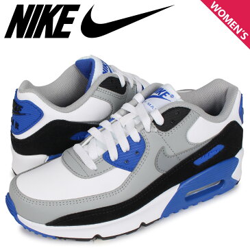 NIKE AIR MAX 90 LEATHER GS 30th ANNIVERSARY ナイキ エアマックス90 スニーカー レディース ホワイト 白 CD6864-103