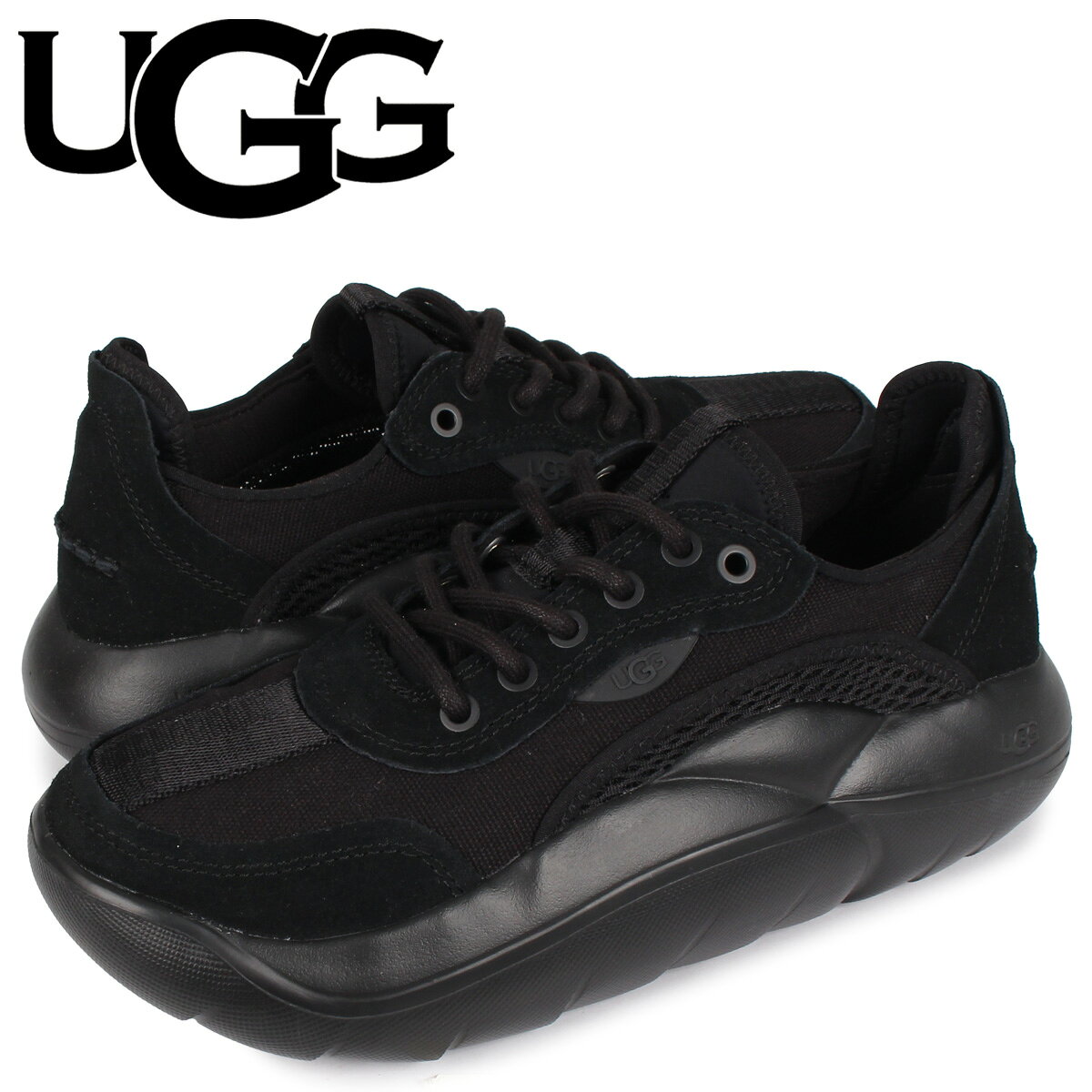 UGG アグ スニーカー クラウド ロー レディース LA CLOUD LOW ブラック 黒 1107945