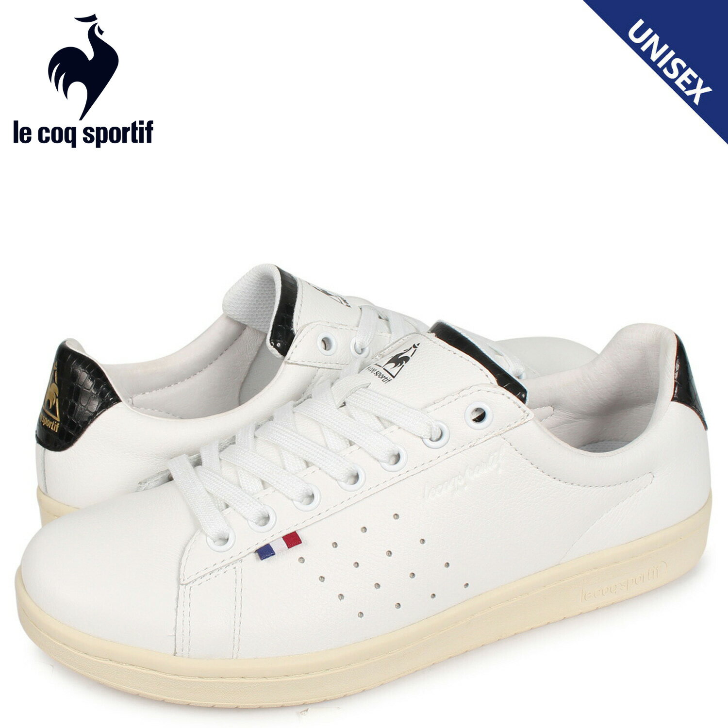 ルコック スポルティフ le coq sportif スニーカー LA ローラン メンズ レディース LA ROLAND LE+2 ホワイト 白 QL1PJC06WC