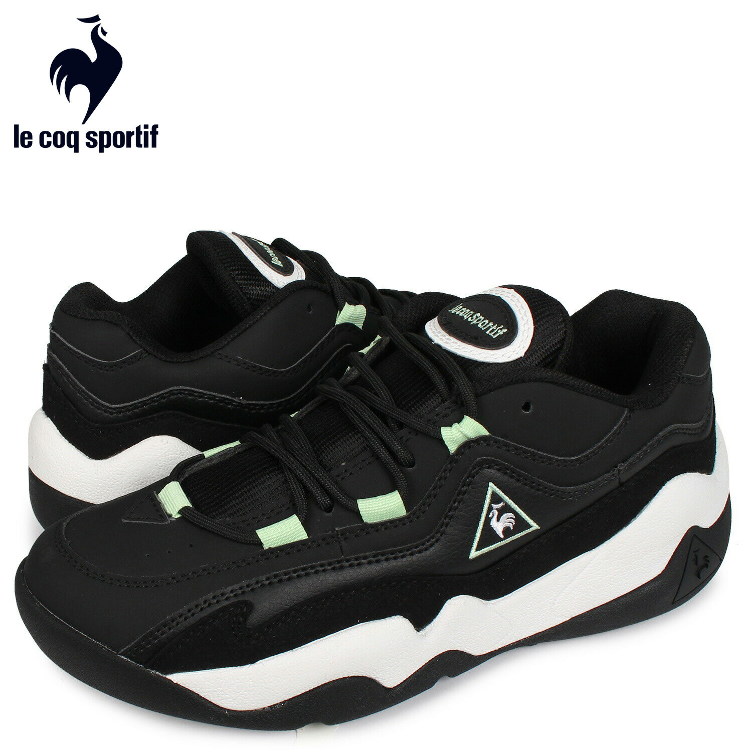 ルコック スポルティフ le coq sportif スニーカー メンズ LCS TR 2 ブラック 黒 QL2PJC25BM