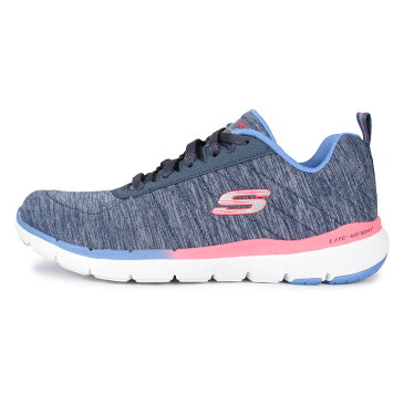 スケッチャーズ SKECHERS フレックス アピール スニーカー レディース FLEX APPEAL 3.0 ネイビー 149008-NVMT [4/2新入荷]