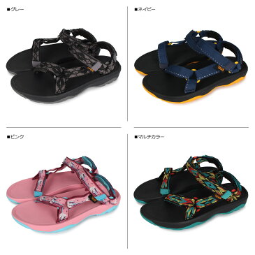 【最大1000円OFFクーポン】 Teva テバ ハリケーン サンダル キッズ HURRICANE XLT 2 グレー ネイビー ピンク マルチカラー 1019390C