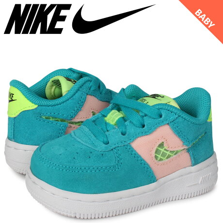 【 最大1000円OFFクーポン配布中 】 NIKE FORCE 1 LV8 3 TD ナイキ フォース1 スニーカー ベビー キッズ ブルー CJ4112-300