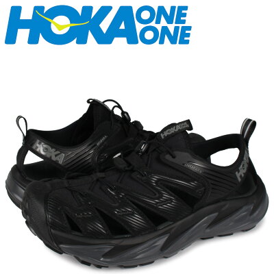 【 最大1000円OFFクーポン配布中 】 HOKA ONE ONE ホカオネオネ ホパラ サンダル スポーツサンダル メンズ HOPARA ブラック 黒 1106534