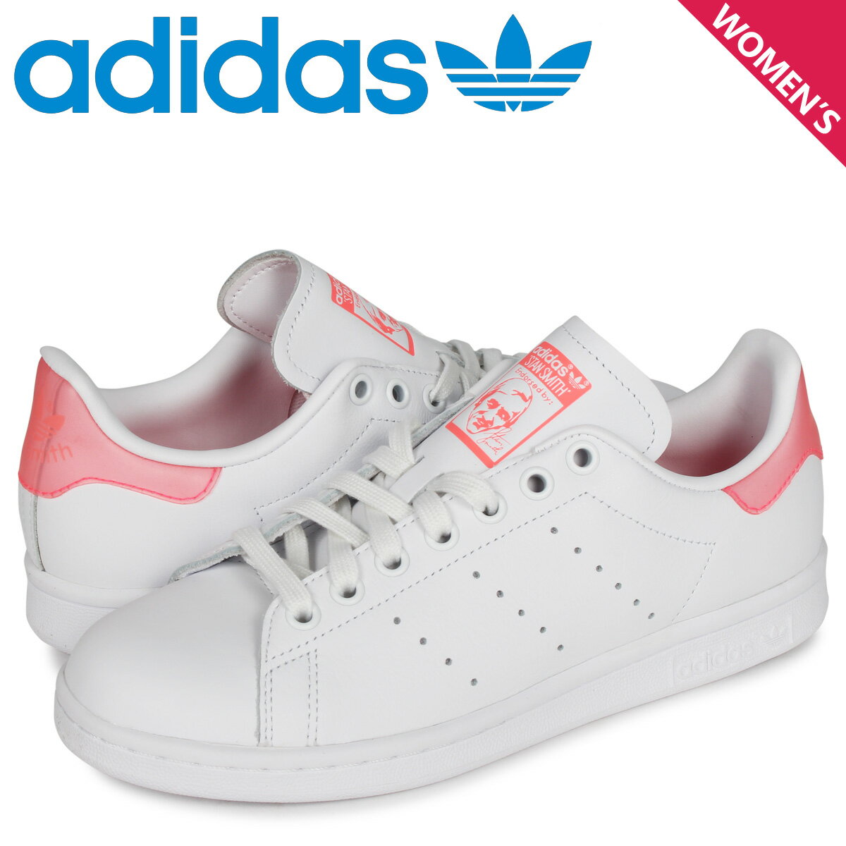 【最大2000円OFFクーポン】 アディダス オリジナルス adidas Originals スタンスミス スニーカー レディース STAN SMITH ホワイト 白 FU9649
