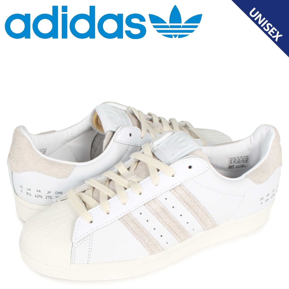 アディダス 【クーポンで最大1000円OFF！5/16 10:59まで】 アディダス オリジナルス adidas Originals スーパースター スニーカー メンズ レディース SUPERSTAR ホワイト 白 FY0038