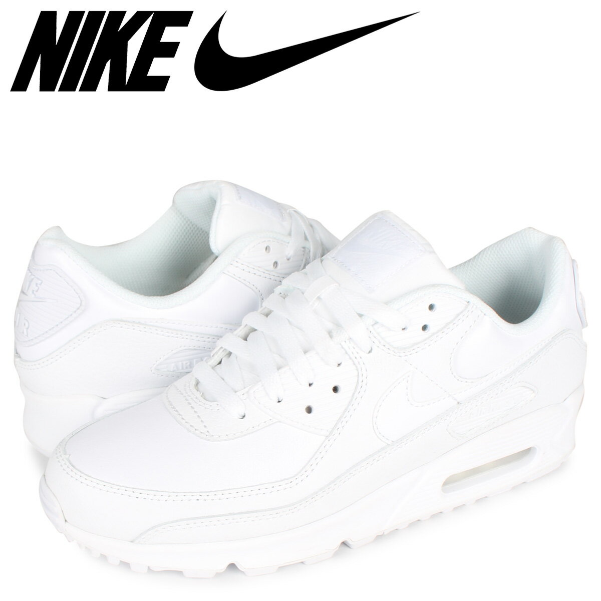 NIKE AIRMAX 90 LEATHER ナイキ エアマックス90 スニーカー メンズ ホワイト 白 CZ5594-100