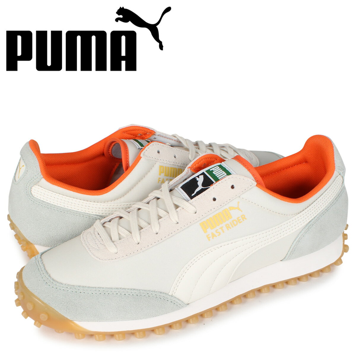 【最大2000円OFFクーポン】 PUMA プーマ ファスト ライダー スニーカー メンズ FAST RIDER SOURCE ホワイト 白 371601-10