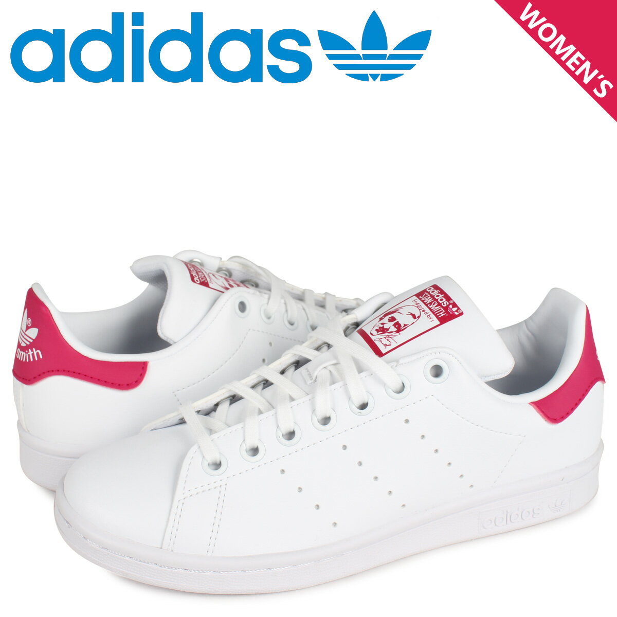 アディダス オリジナルス adidas Originals スタンスミス スニーカー レディース STAN SMITH J ホワイト 白 FX7522