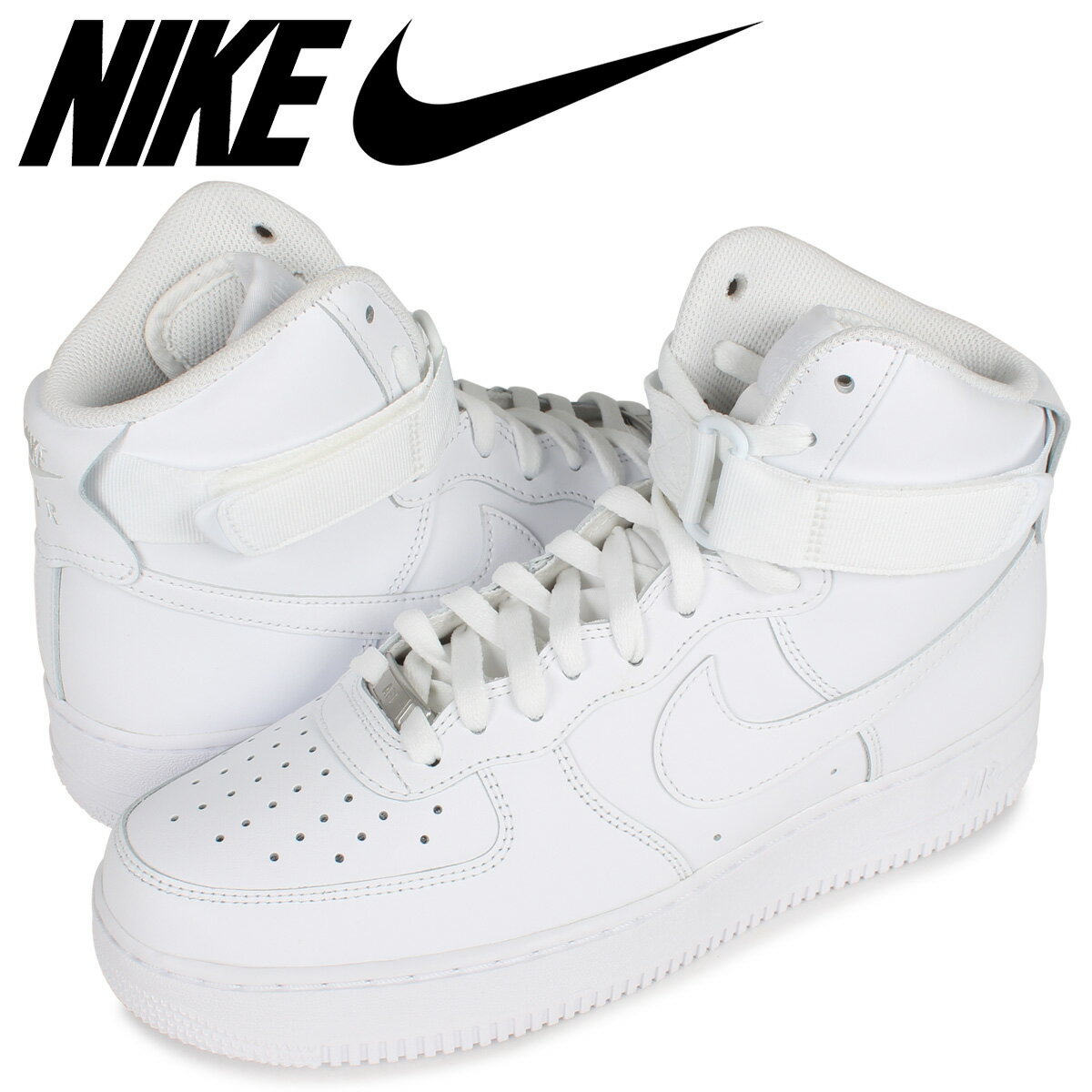 【クーポンで最大1000円OFF！7/26 11:59まで】 NIKE AIR FORCE 1 HIGH 07 ナイキ エアフォース1 ハイ スニーカー メンズ ホワイト 白 CW2290-111のサムネイル