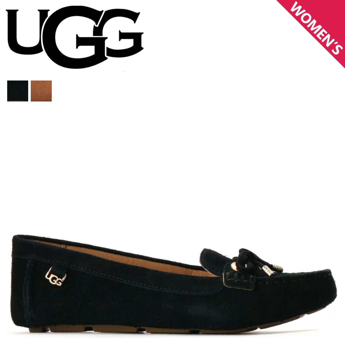 UGG アグ モカシン スリッポン イーボン レディース EEVON ブラック ブラウン 黒 1112284W