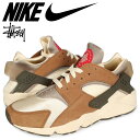 【クーポンで最大1000円OFF！5/7 10:59まで】 NIKE AIR HUARACHE LE ナイキ ステューシー STUSSY エア ハラチ スニーカー メンズ コラボ ベージュ DD1381-200